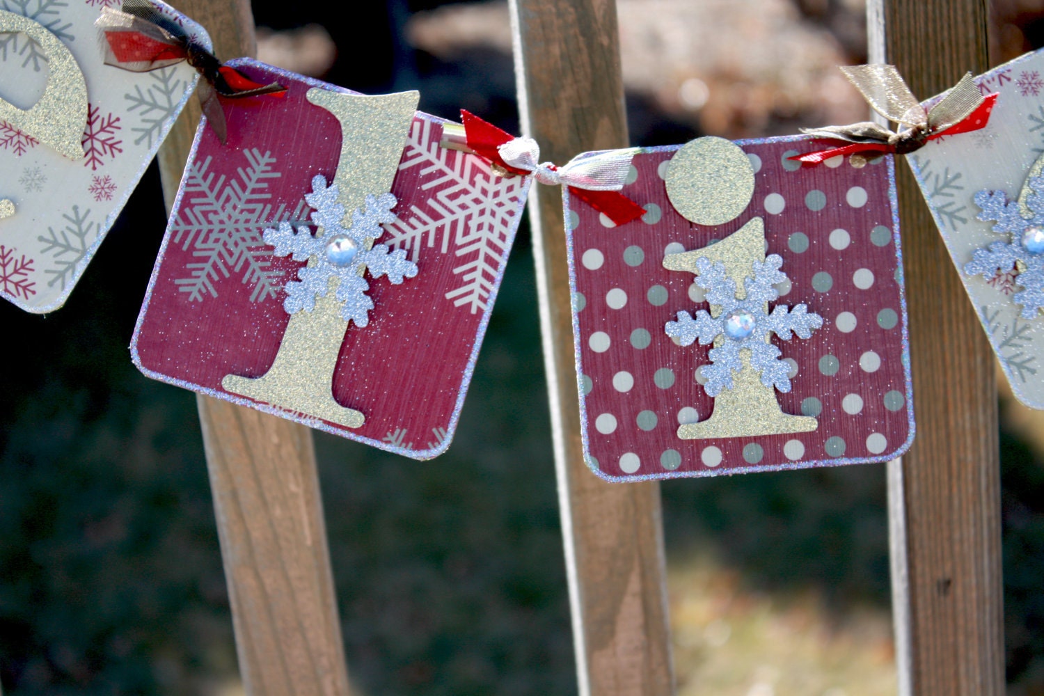 50% off Christmas Decoration Clearance - BELIEVE Banner Il_170x135