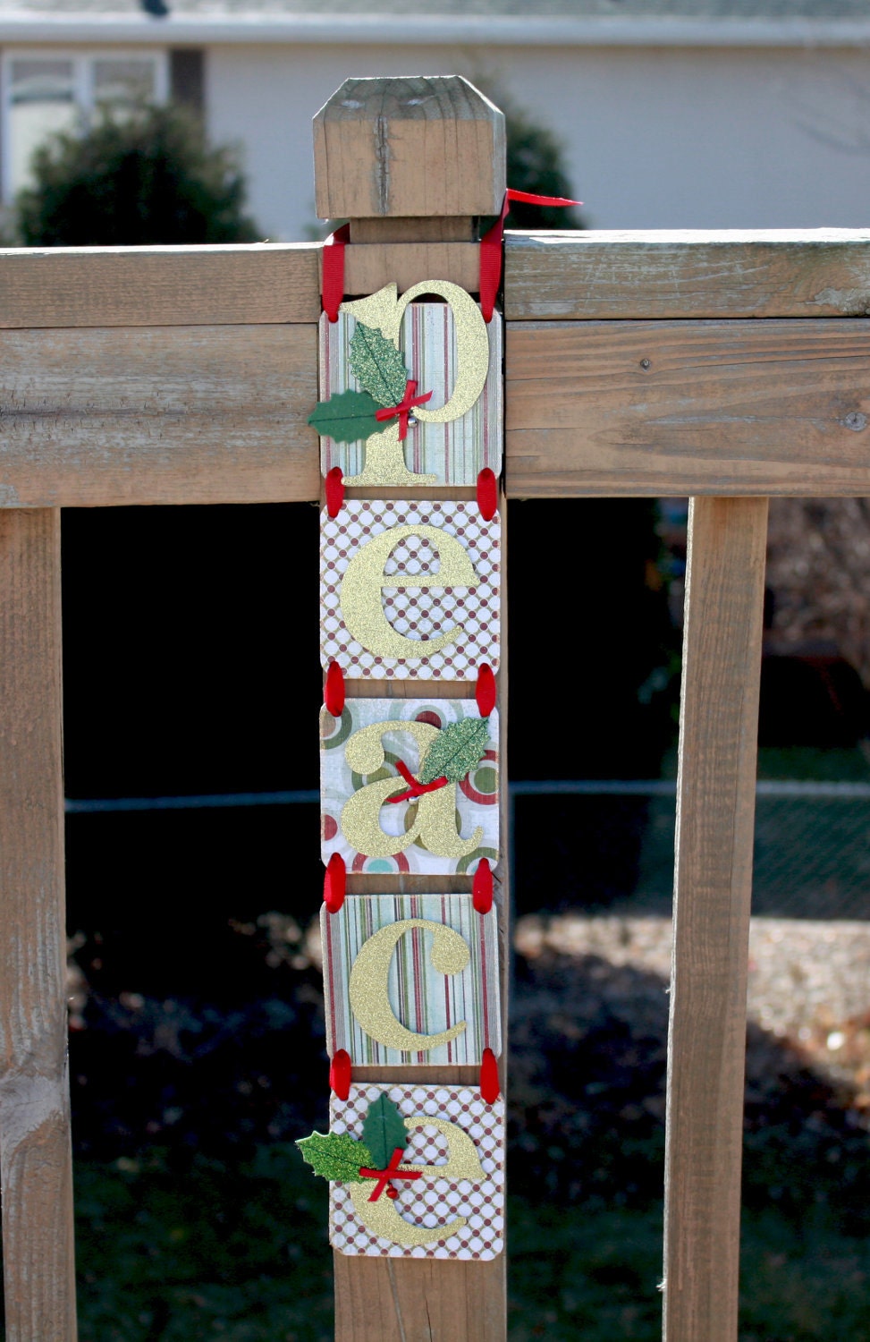 50% off Christmas Decoration - PEACE Banner Il_170x135
