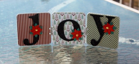 50% off Christmas Decoration - JOY Sign Il_570xn