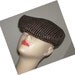Flat cap driving hat ivy cap medium size sewing pattern - Micky Flat Driving Cap