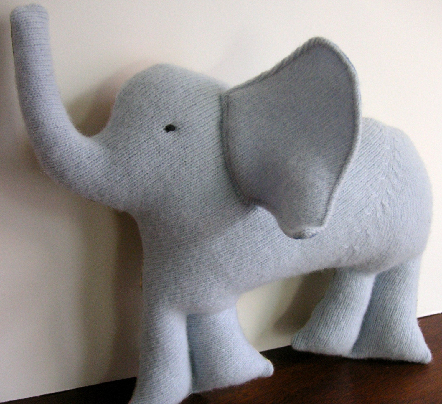 Cashmere Elephant - Baby Blue - Eco Friendly Kids
