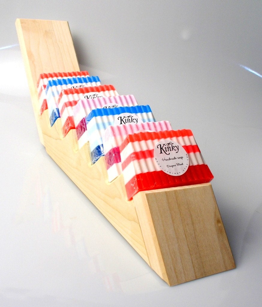 Rustic Soap Display Rack (Flat Pack)