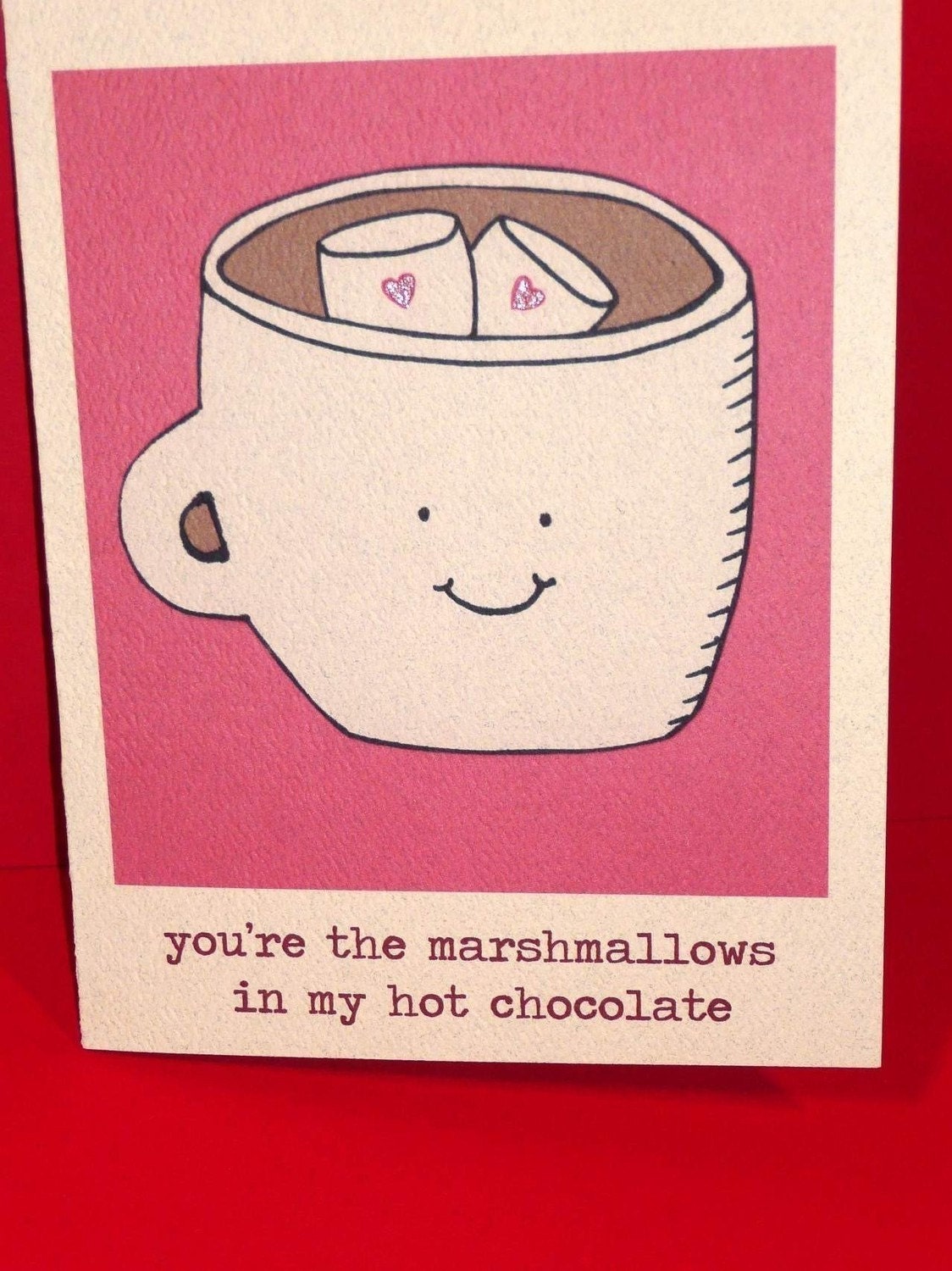 Marshmallow Love - Greeting Card