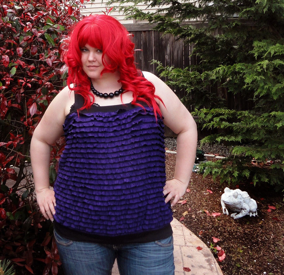 SALE Purple Rumba Shirt XXL