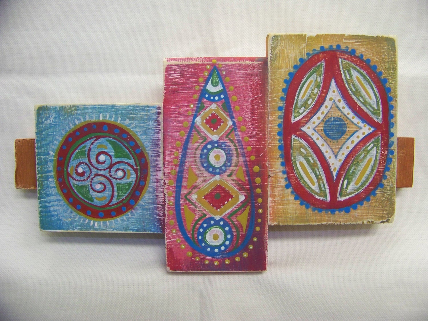 Gypsy Tiles --Original Tile Wall Hanging