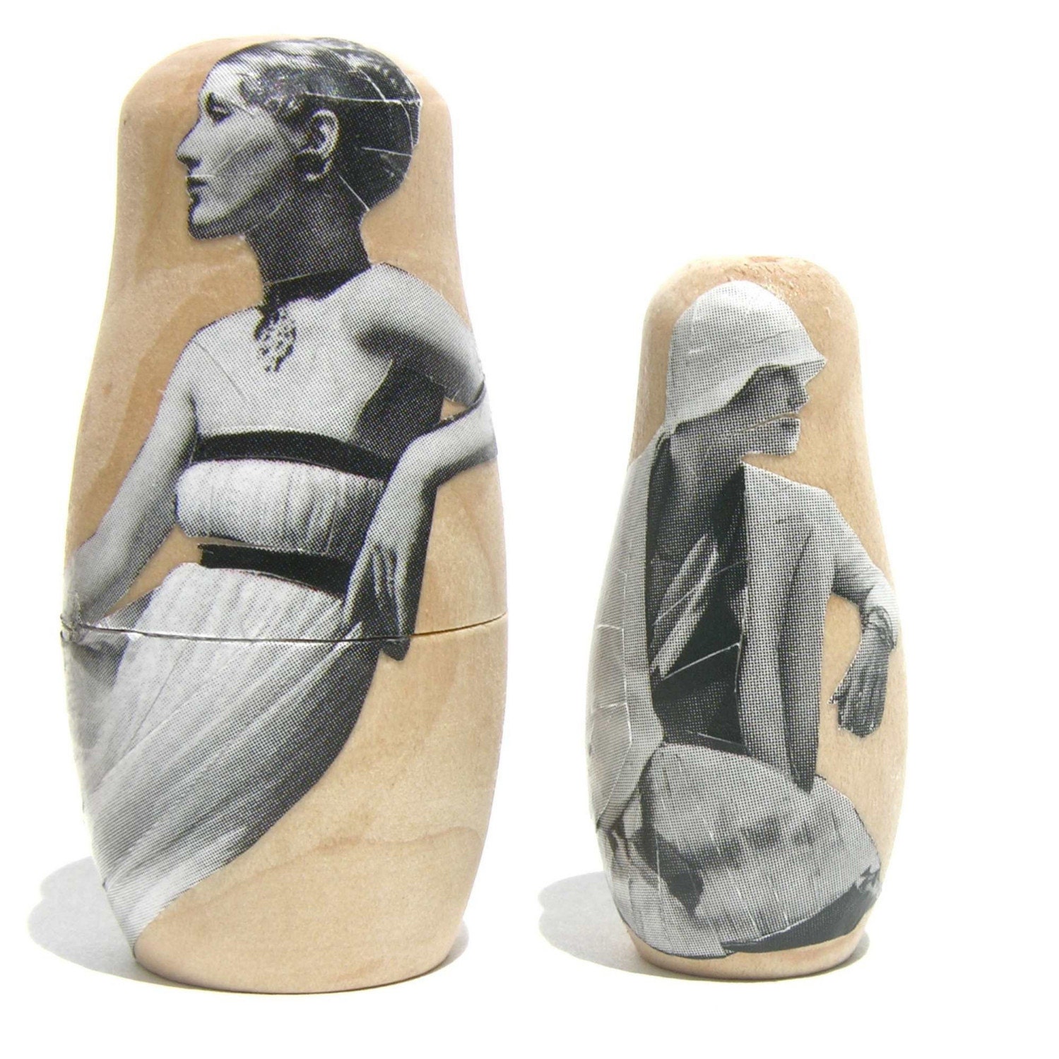 SALE Repose, Set of 5 Nesting Dolls