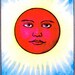 Old School Tattoo Art Print Loteria El SOL & LA LUNA 5 x 7 Set