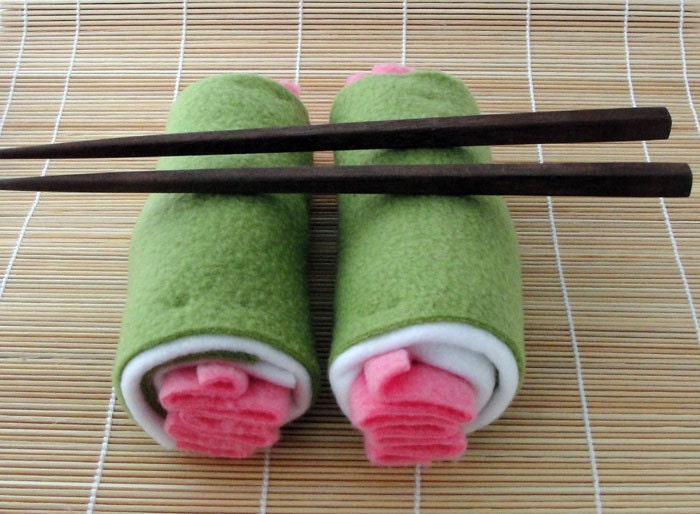 Squeaky Sushi Dog Toy for large dogs