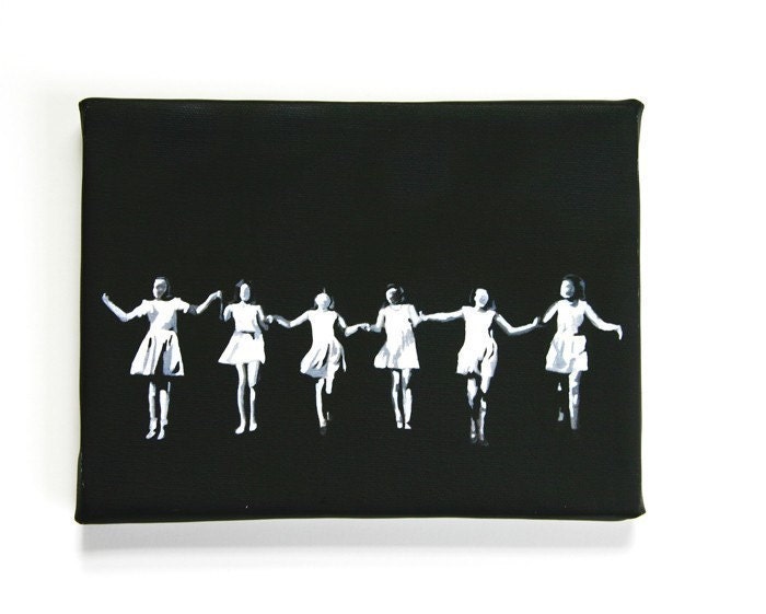 All In a Row Canvas Print