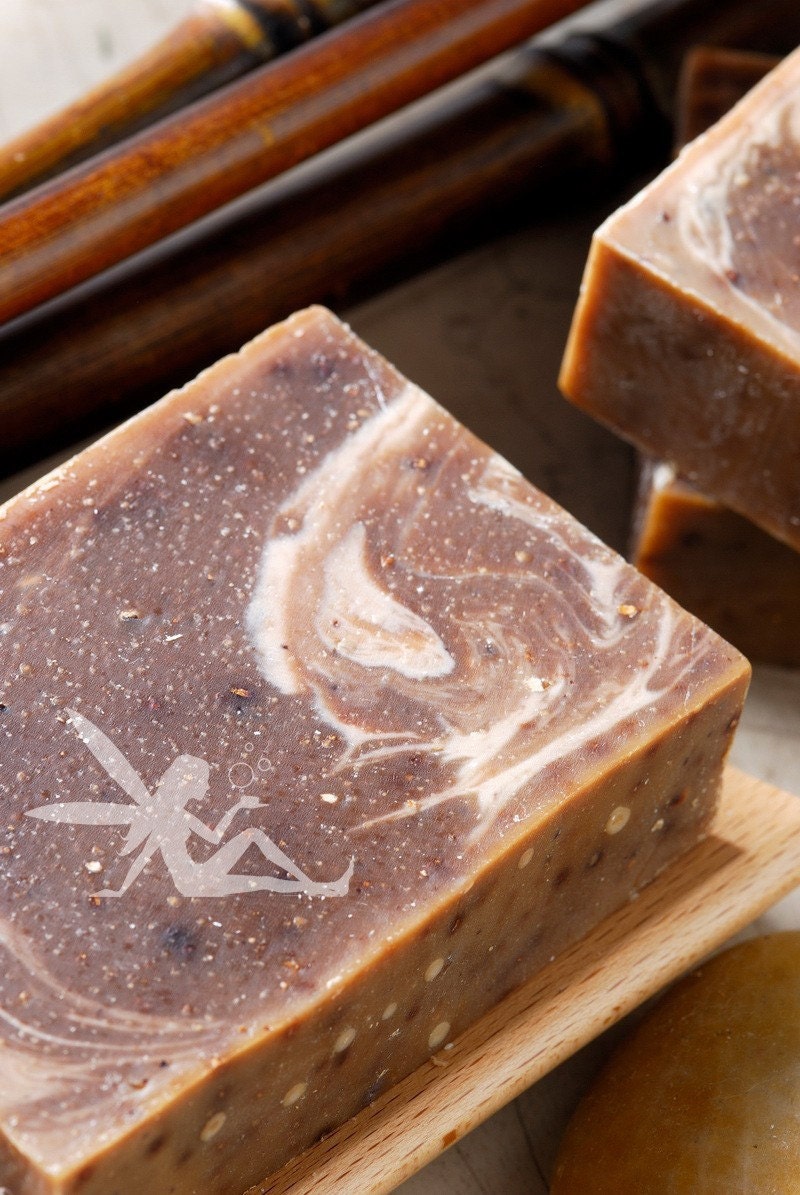 Lavender Vanilla Natural Handmade Soap vegan Nekkid Bar