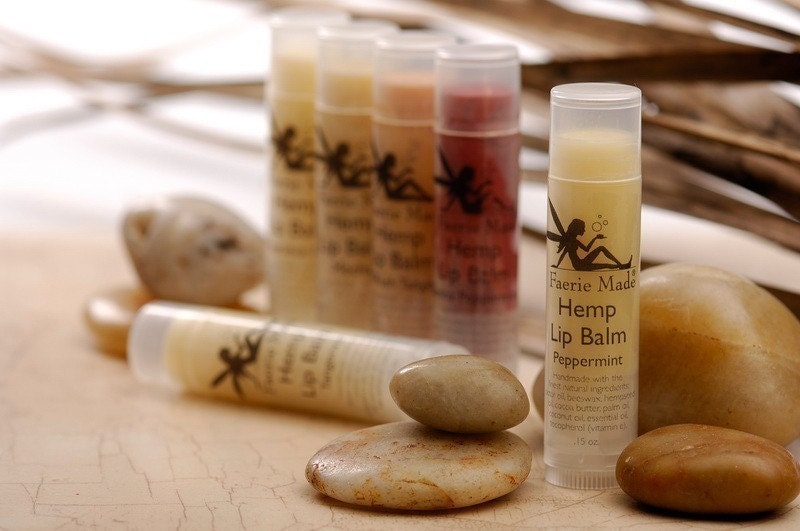 Natural Hemp Lip Balm 3 for 9.00