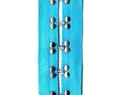 Turquoise Heavy Duty Hook and Eye Tape