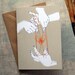 Cat's Cradle Greeting Card - Valentines Card