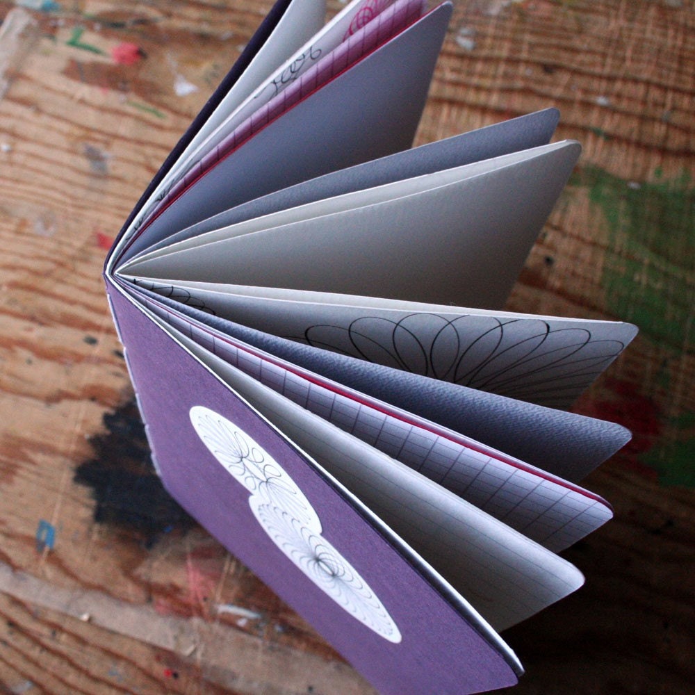 Purple Geometry Book