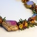 Jasper, Amber, Garnet, and Pearl Garden Necklace