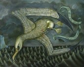 The Bird That Brought the Fog and Mist - 8 1/2 x 11 Print