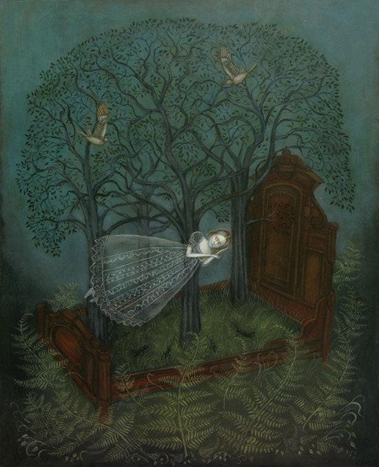 Forest Sleep - 11 x 17 Print