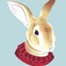 Lady Rabbit print 5x7