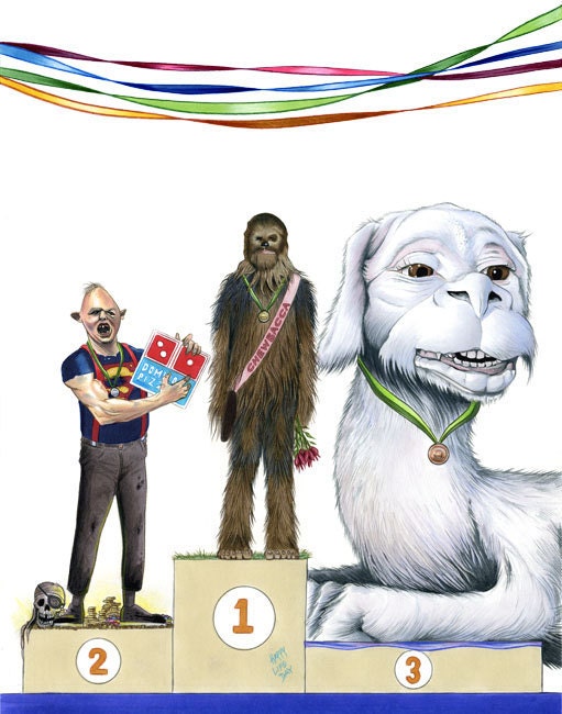 Top Three - Limited Edition art print