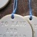 CUSTOM Bouquet Text Tile (TM) with gold leaf, silver leaf or plain edge - ornament and something blue- a modern heirloom by Paloma's Nest