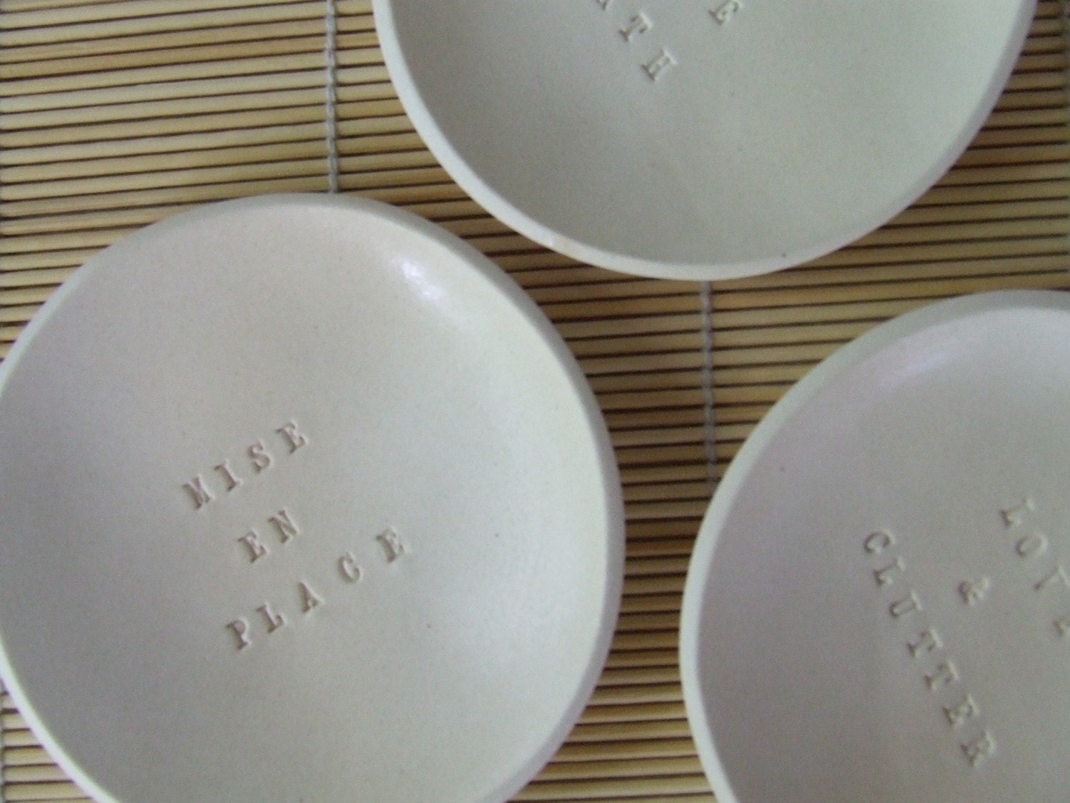 CUSTOM tiny text bowl by Paloma's Nest