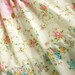 Vintage Sheet Skirt -- Women Size Small to Medium