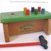 Vintage Toys - Playskool Nok Out Bench - Wood