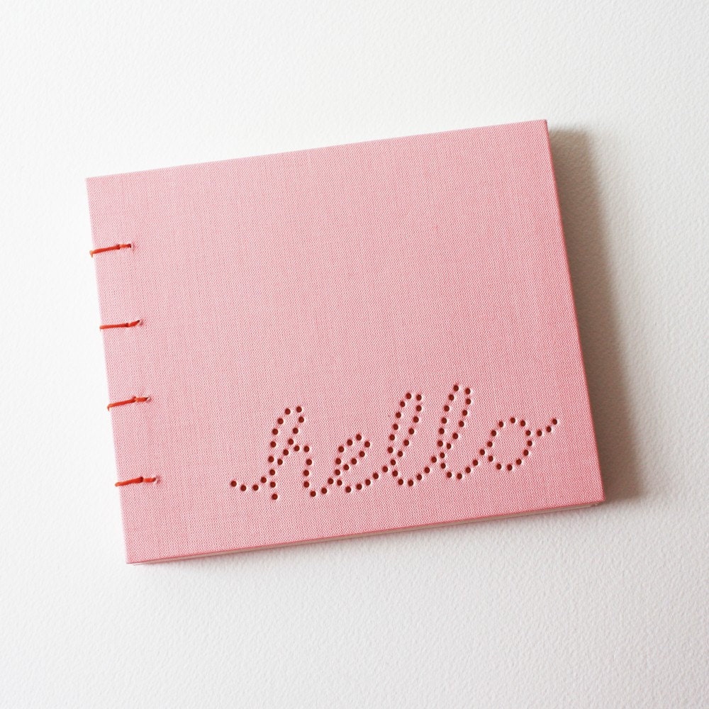 hello blank journal ... pink