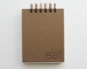 verb notebook : eat