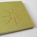 burst design blank journal ... chartreuse