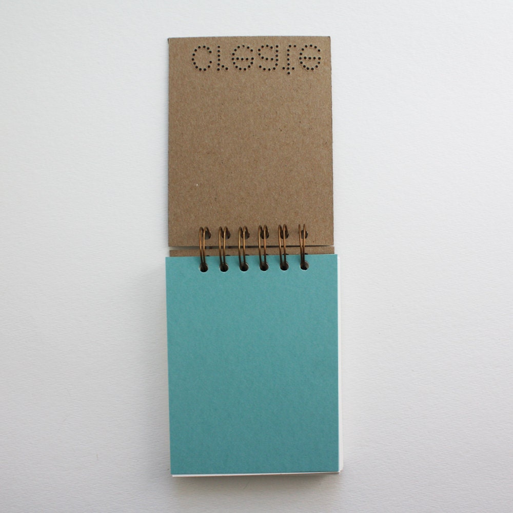 verb notebook : create