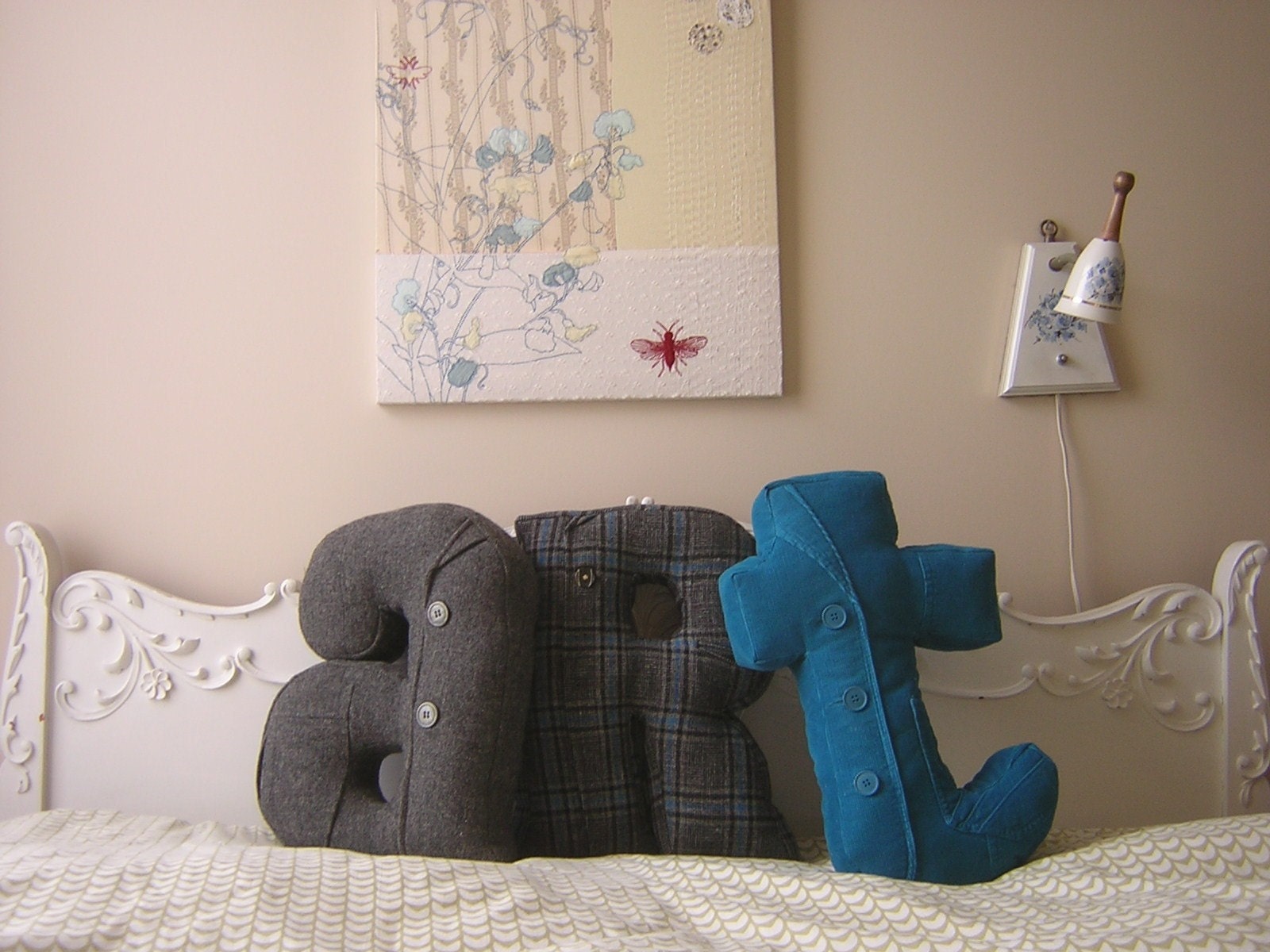 Alphabet pillows - custom