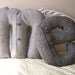 Alphabet pillows - custom