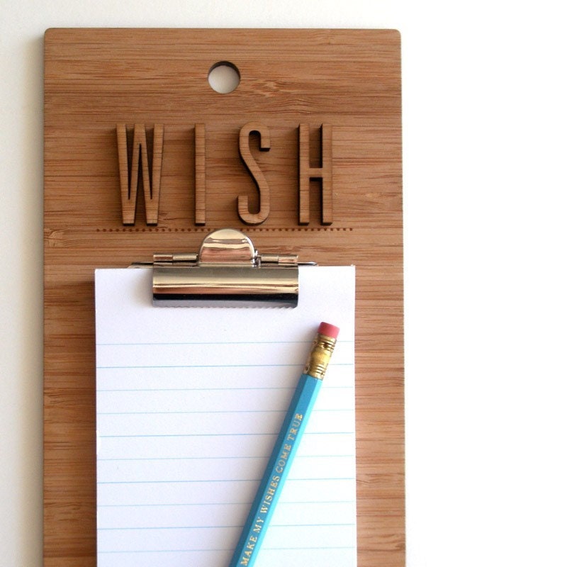 Make My Wishes Come True - Clipboard