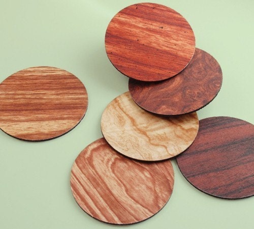 Woodgrain Coasters