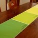 Paintchip Table Runner Linen Cotton - Treat Yourself - 6ft long