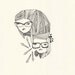 original illustration drawing glasses-we both can see
