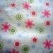 Baby Girl  Blanket in Pink Floral Cotton Flannel