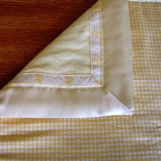 Heavenly Yellow Baby Blanket (Unisex)