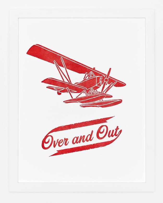 Over and Out Print