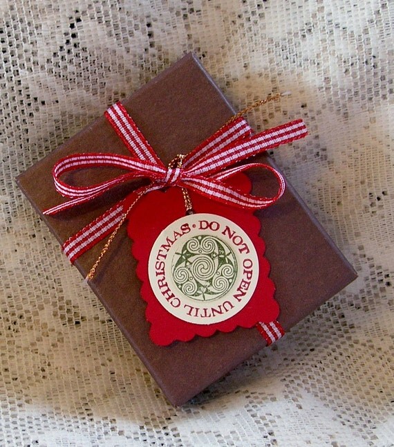 items similar to celtic christmas gift tags red and green items similar to celtic christmas gift tags red and green