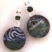 From the Mountains to the Sea Glass Ornament
