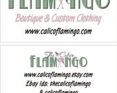 250 Custom Printed Full Color Business Cards PRESS Run NOT on Home Printer Professional Quality Coated 2nd Side No Charge