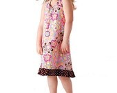 Polka Dot Bloom Handmade Halter Dress 3T New Ready to Ship