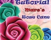 Tutorial -MY ROSE cane-polymer clay tutorial