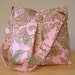 Pleated Hobo Handbag  Amy Butler Charm Fabric