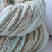 Handspun yarn Thick and Thin merino bulky 68yards Drift