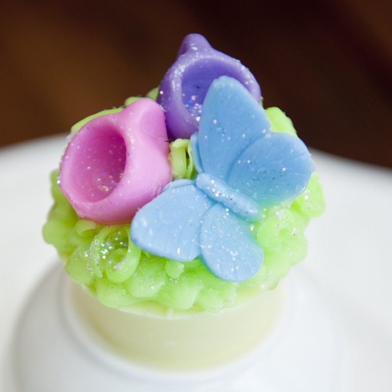 Tea Party (Alice in Wonderland) Lolli Soap Tart ... adorable party, wedding and shower favors.