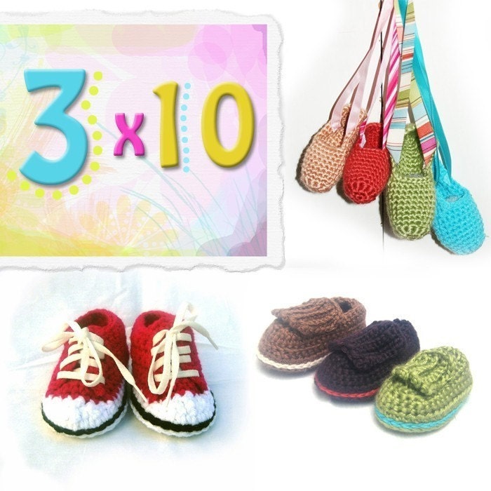Booties Pattern Combo