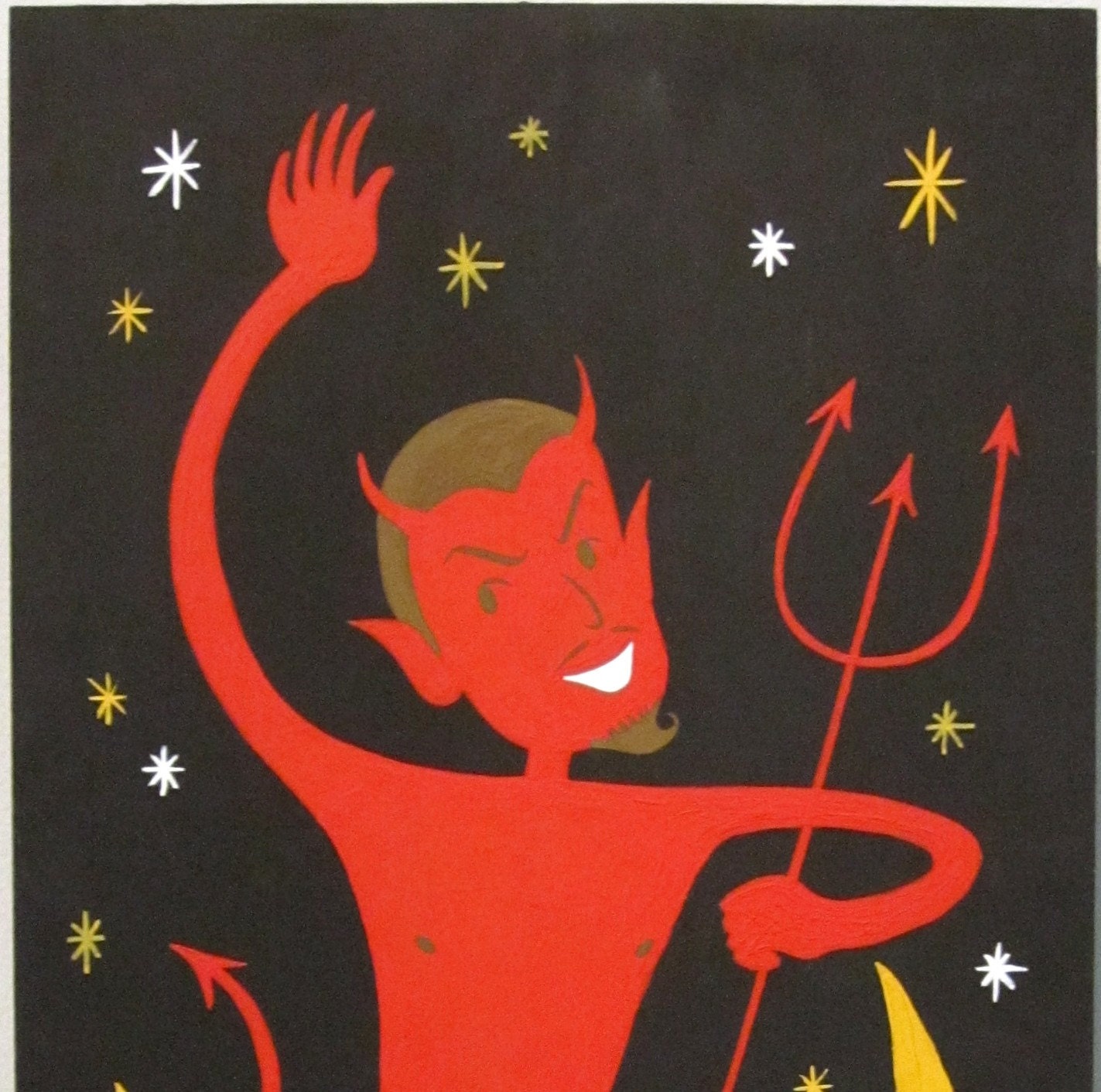 Painting - Devil No. 1